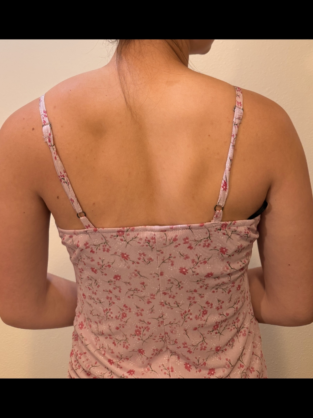 wild fable Light Lavender Floral Asymmetrical Slip Dress - Picture 2 of 3